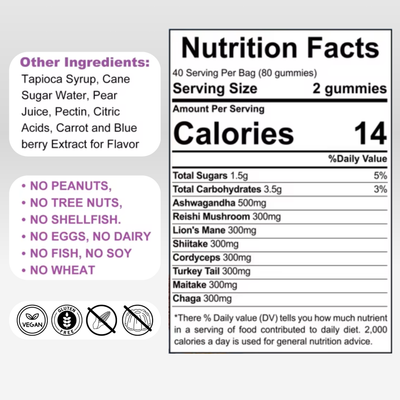 Healance™ - Mind & Body Boost Mushroom Gummies