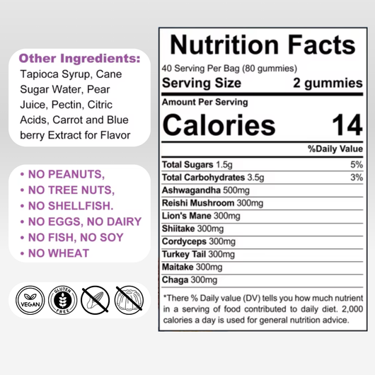 Healance™ - Mind & Body Boost Mushroom Gummies